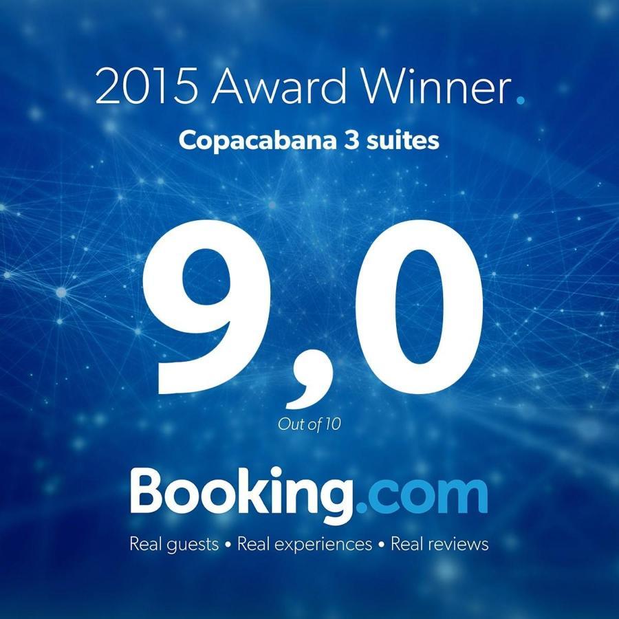 Copacabana 3 Suites, Andar Alto Com Vista Mar, 9 Camas, Enorme, Wifi 300Mb, Ar Condicionado Em Todas Suites, Pauloangerami Mvc1812 Rio de Janeiro Exterior foto