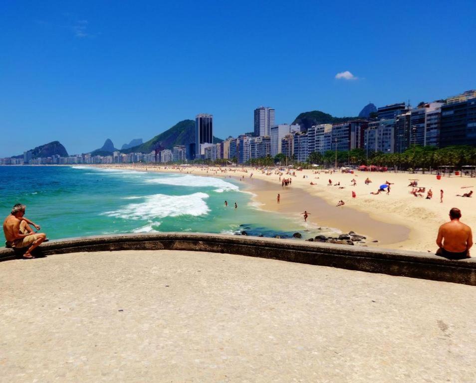 Copacabana 3 Suites, Andar Alto Com Vista Mar, 9 Camas, Enorme, Wifi 300Mb, Ar Condicionado Em Todas Suites, Pauloangerami Mvc1812 Rio de Janeiro Exterior foto