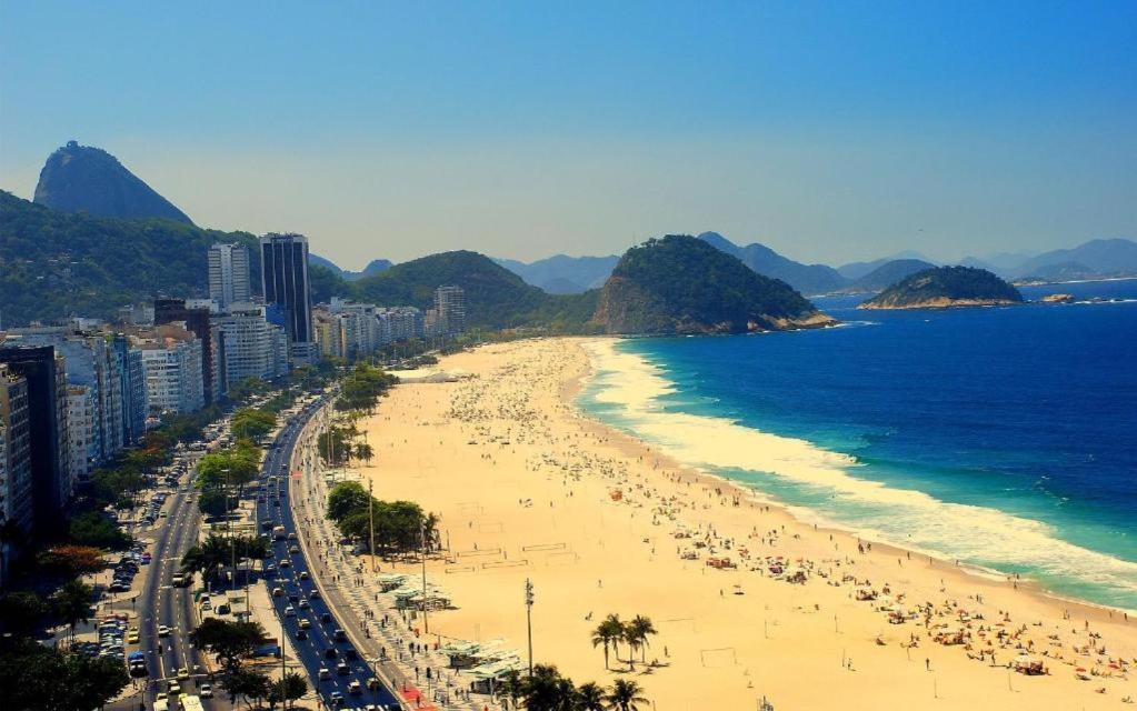 Copacabana 3 Suites, Andar Alto Com Vista Mar, 9 Camas, Enorme, Wifi 300Mb, Ar Condicionado Em Todas Suites, Pauloangerami Mvc1812 Rio de Janeiro Exterior foto